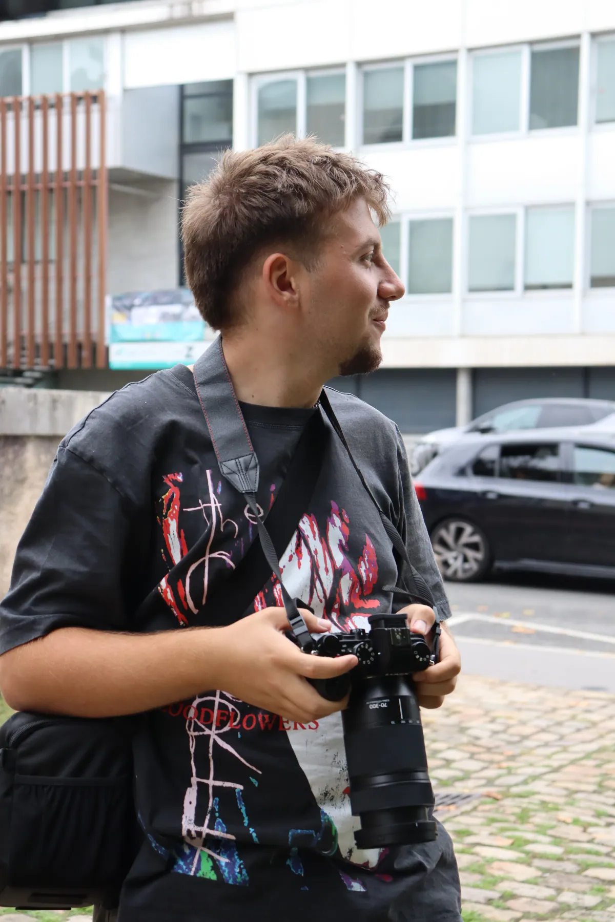 Portrait d'Alexandre Andreetti, photographe